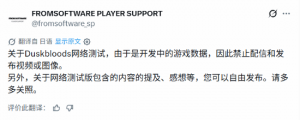 宫崎英高新作 The Duskbloods 测试禁直播 大量实机内容已提前泄露