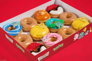 多款宝可梦联名Krispy Kreme甜甜圈亮相