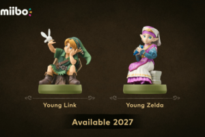 少年林克与少年塞尔达amiibo公布 2027年推出